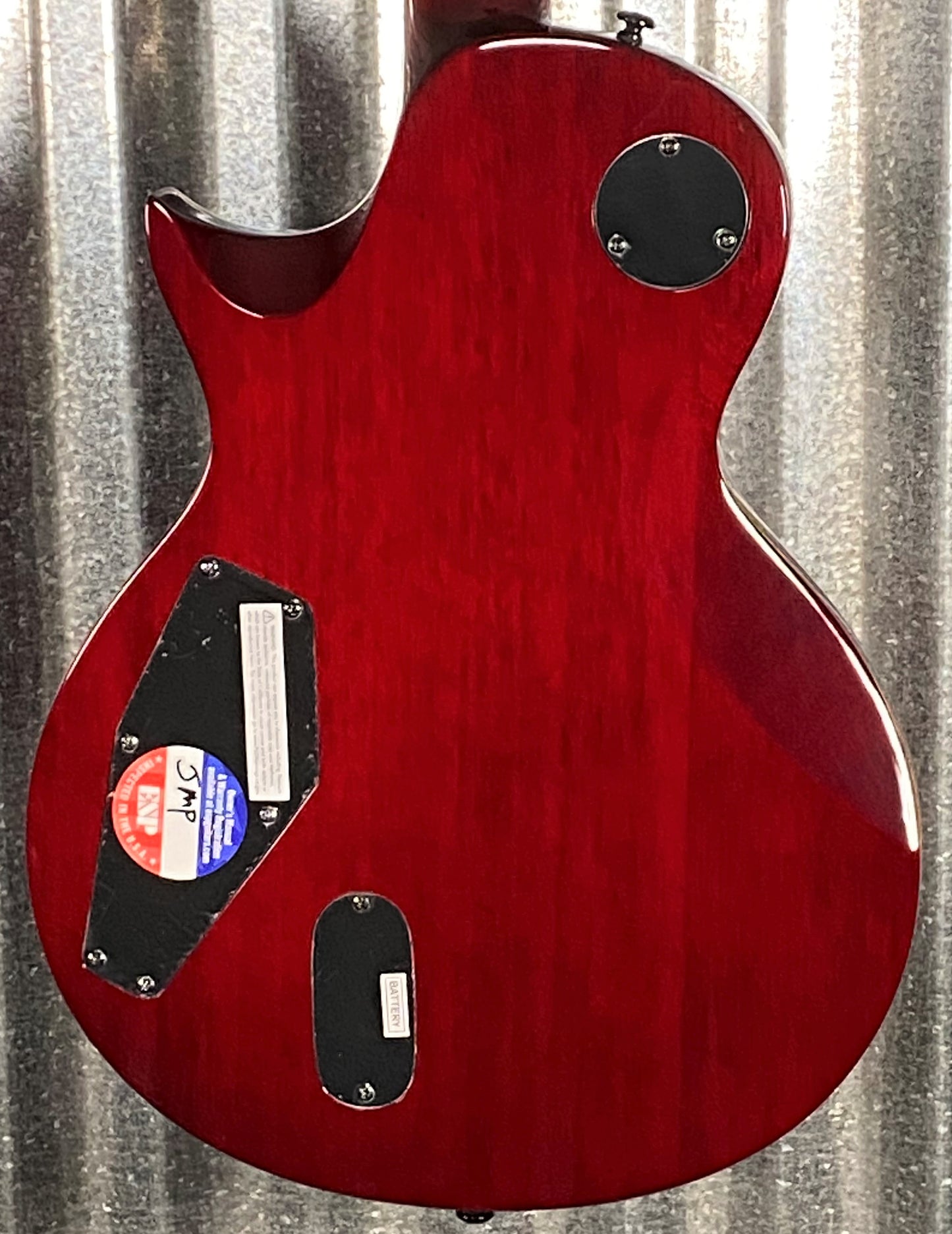 ESP LTD EC-1000 See Thru Black Cherry Guitar #0652