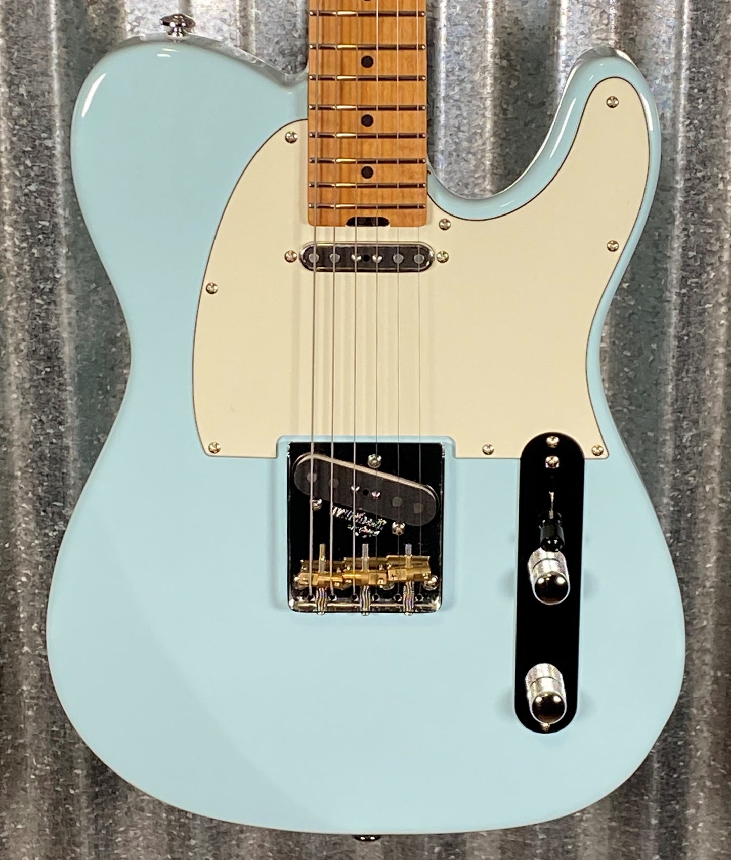 Musi Virgo Classic Telecaster Baby Blue Guitar #0572 Used