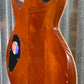 ESP LTD EC-1000 Flame Amber Sunburst Duncan Guitar & Gig Bag LEC1000ABS #0351 Demo