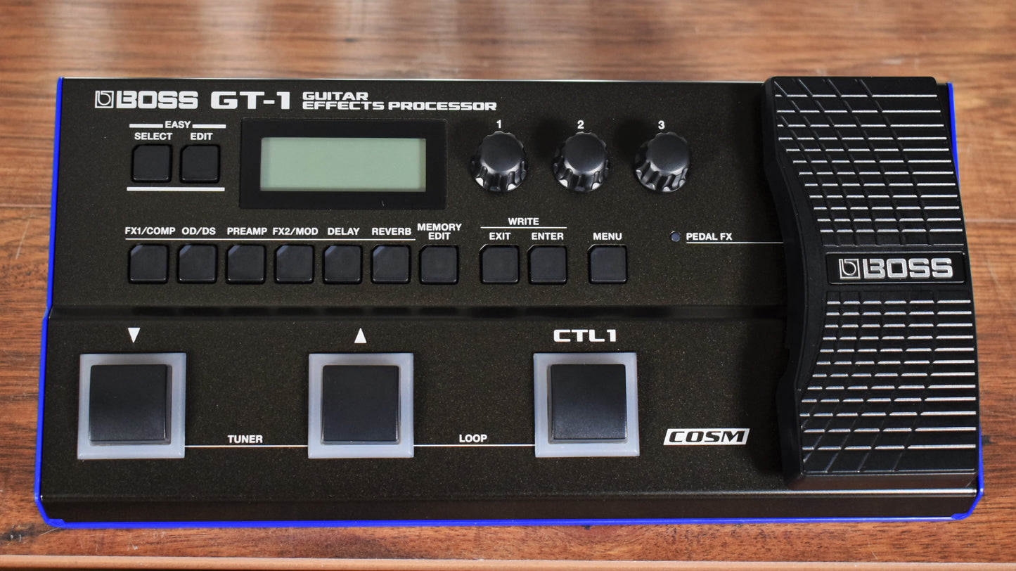 Boss GT-1 Multi Effect Guitar Processor Effect Pedal