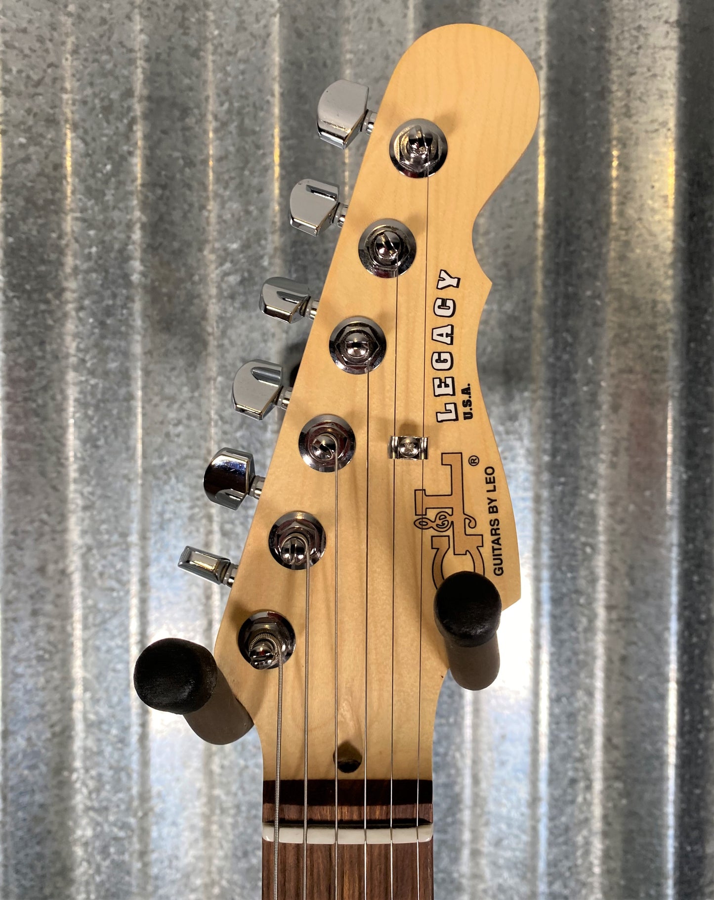 G&L USA 2023 Custom Legacy HH Turquoise Guitar & Bag #1171 Used