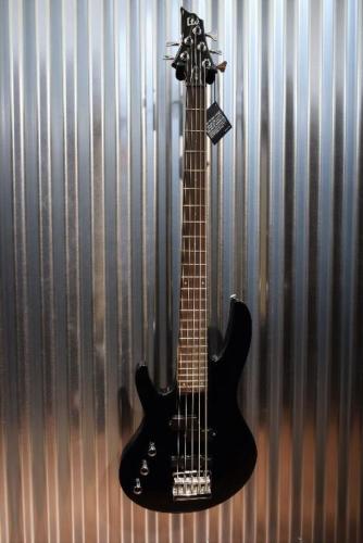 ESP LTD B-55 LH Left Handed 5 String Bass Black B55BLKLH #141