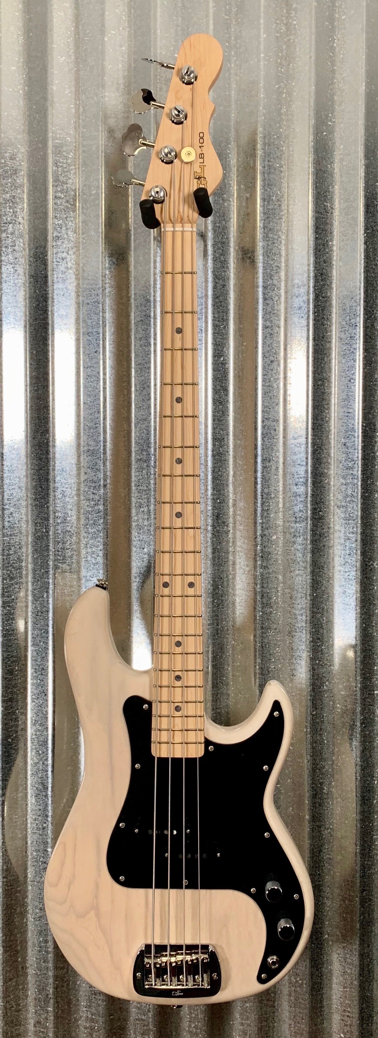 G&L USA Fullerton Custom LB100 Blonde 4 String Bass & Case LB-100 #4044