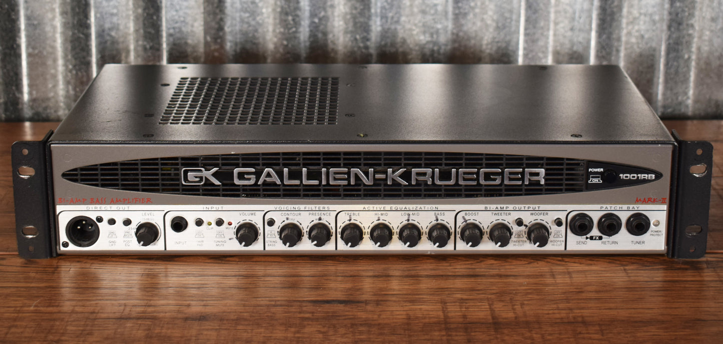 Gallien Krueger 1001RB 700 Watt Bass Amplifier Head Used