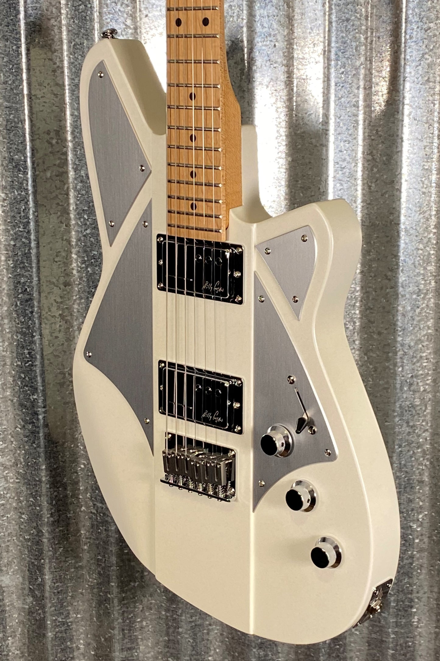 Reverend Billy Corgan Signature Pearl White Guitar #1946 B Stock