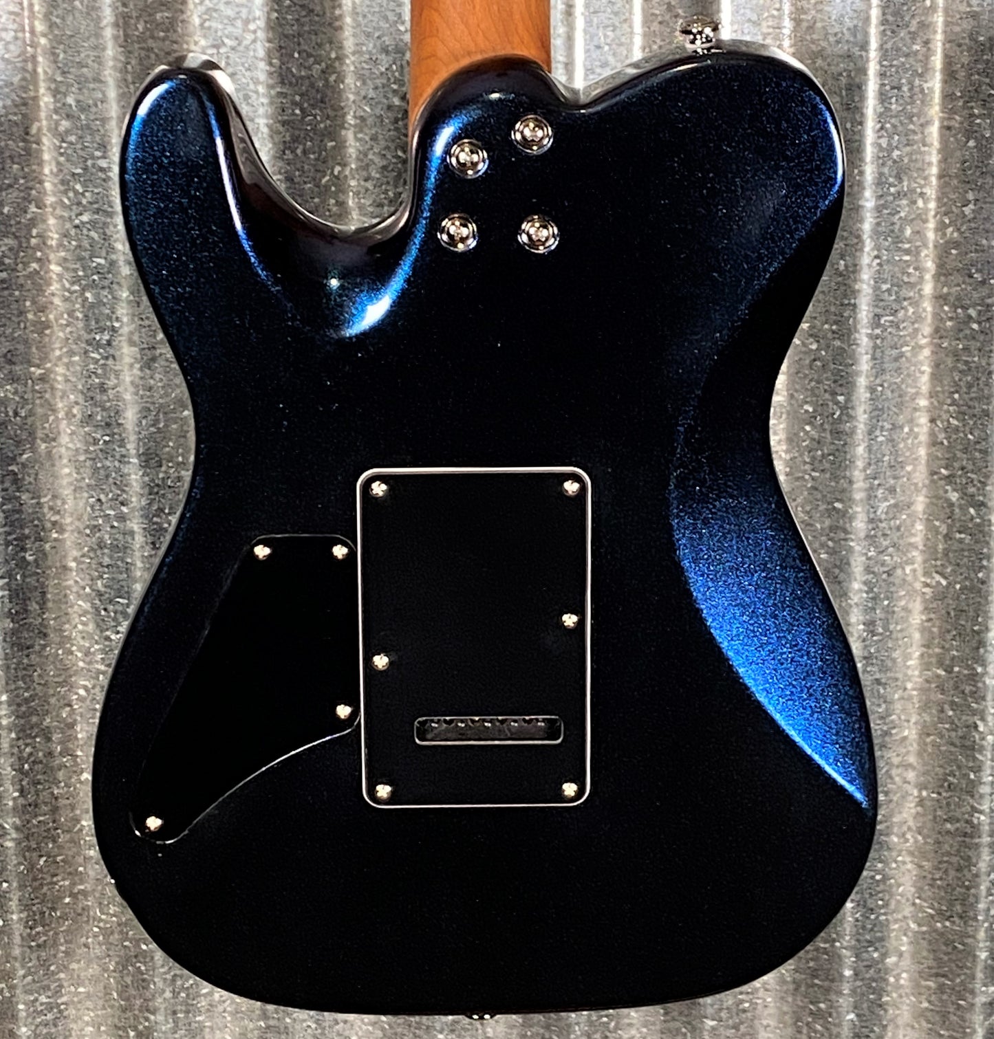 Musi Virgo Fusion Telecaster Deluxe Tremolo Indigo Blue Guitar #0012 Used