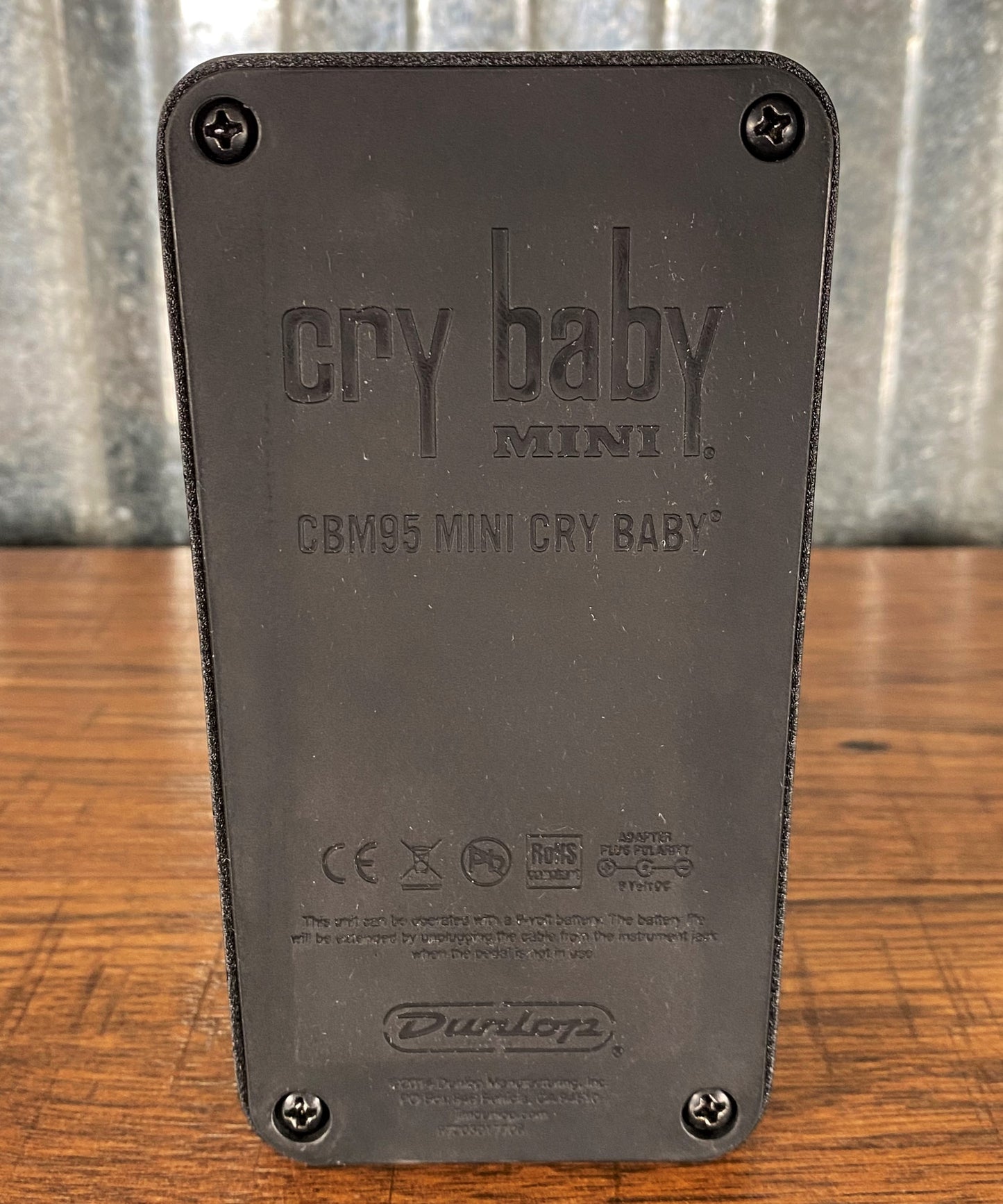 Dunlop CBM95 Crybaby Mini Wah Guitar Effect Pedal Used