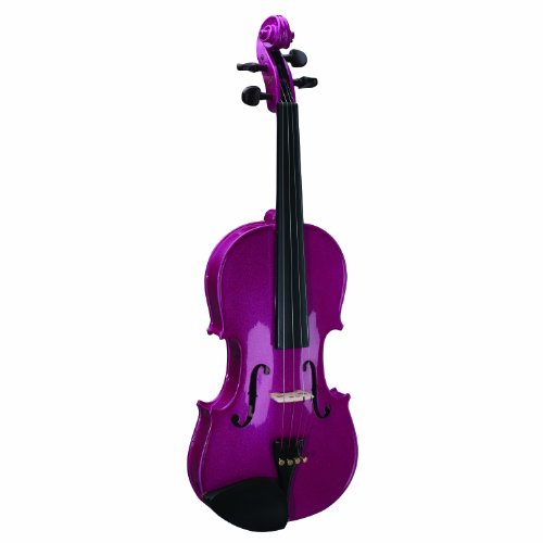 Stentor 1401PK-4/4 Harlequin Series Pink Violin Outfit