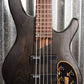 Cort Artisan B5 Plus AS RM 5 String Bass Roasted Neck Open Pore Trans Black #7618