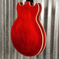 Westcreek 333 Semi Hollow Body 335 Transparent Red Guitar #0243 Used