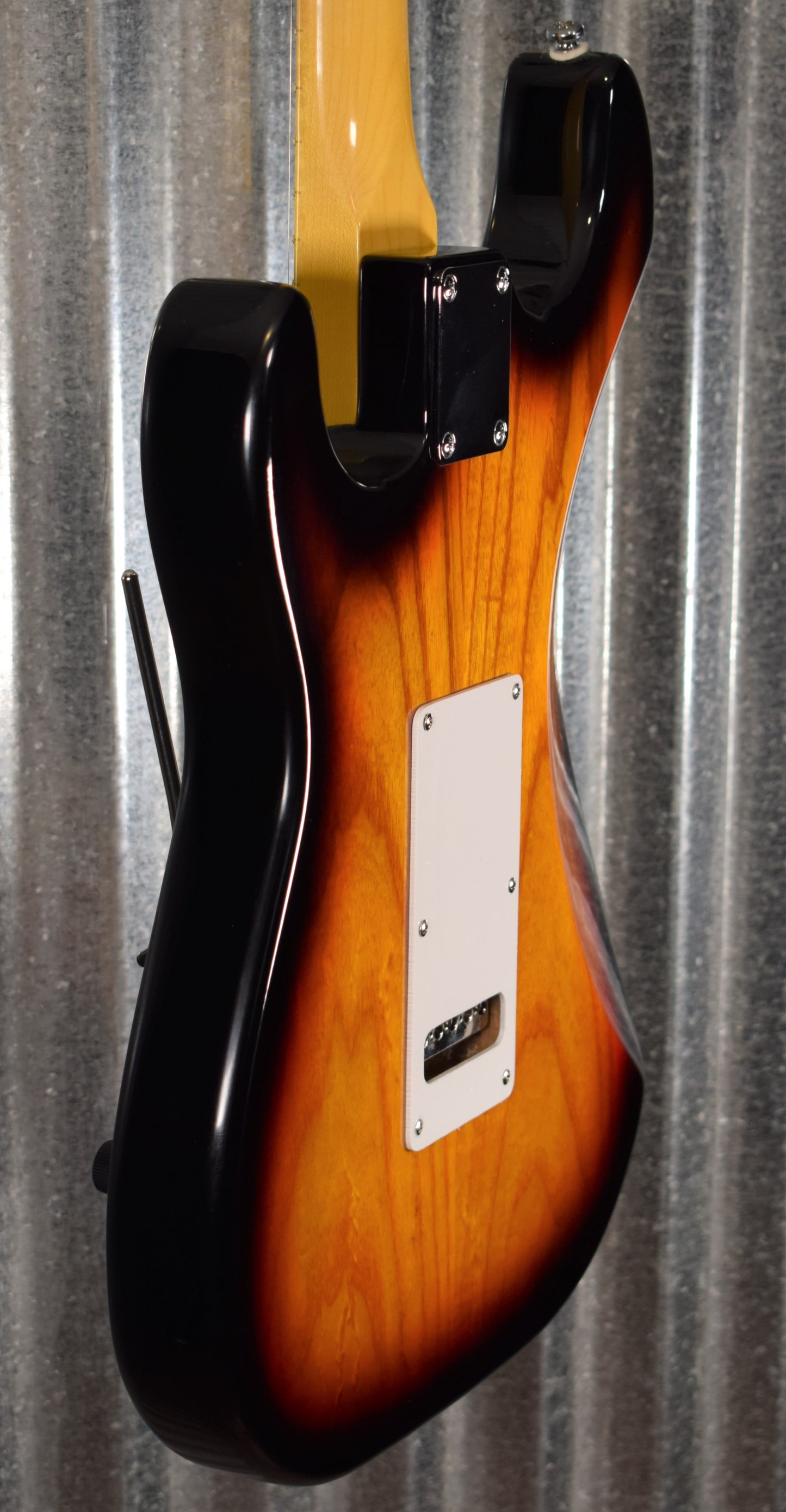 G&L Tribute Legacy HSS 3 Tone Sunburst Guitar #9595 Demo