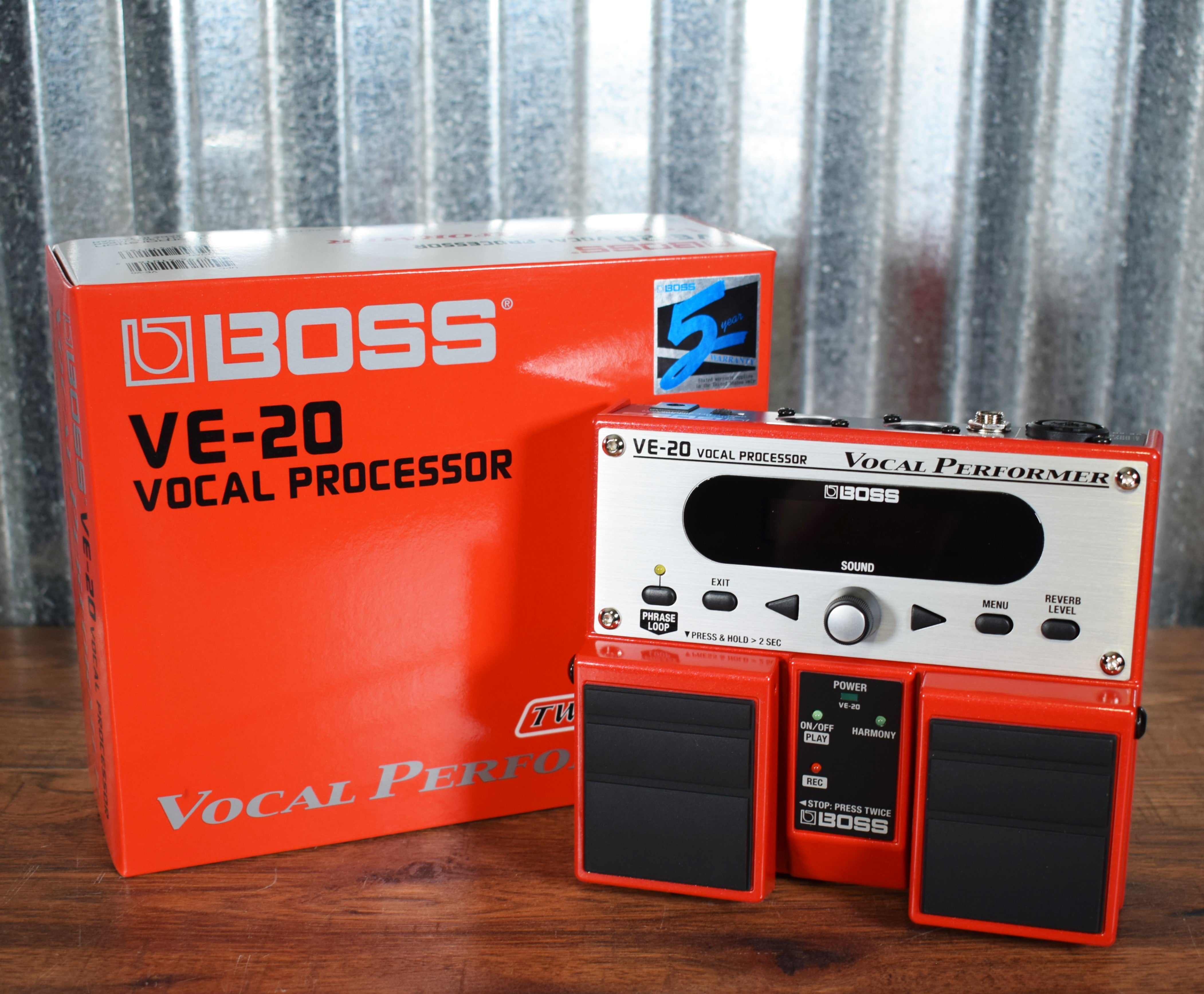 Boss VE-20 Vocal Effect Processor Pedal – Specialty Traders