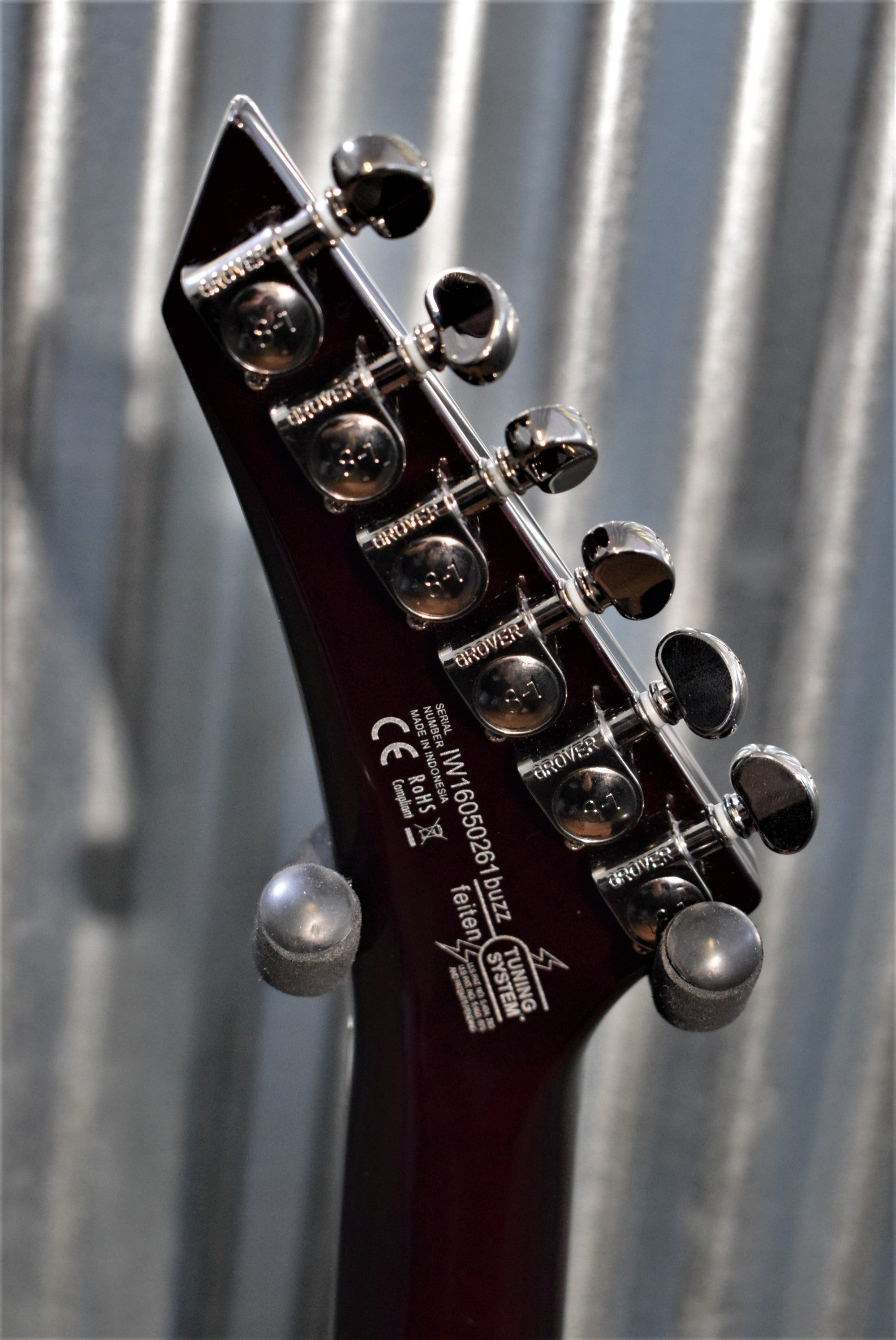 Washburn Parallaxe S10FRDLX Flame Wine Burst Guitar Duncan
