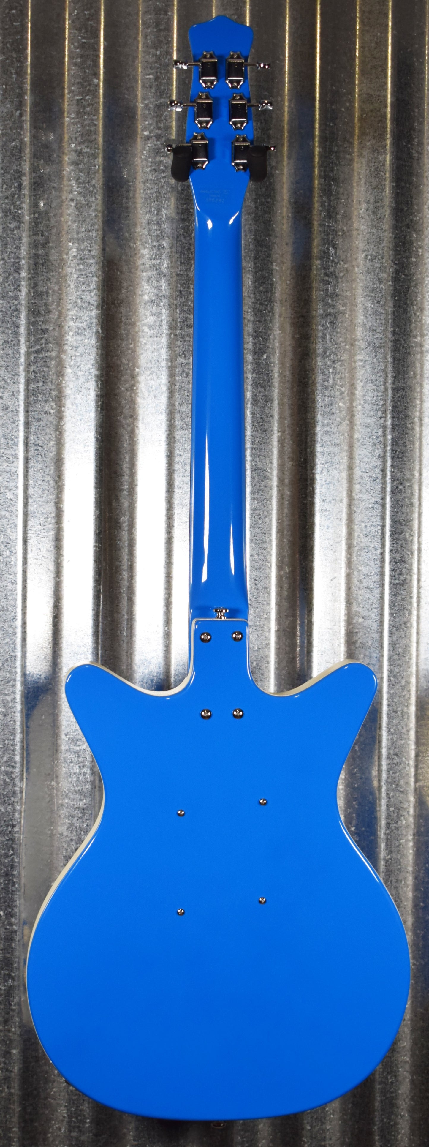 Danelectro '59M NOS+ Go-Go Blue Vintage Style Electric Guitar #5282