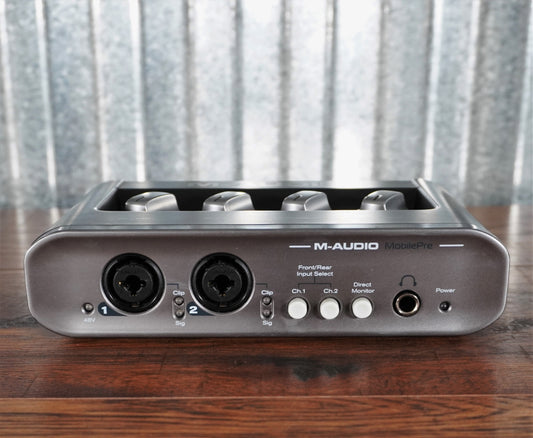 M-Audio MobilePre 2 Channel Audio Interface Used