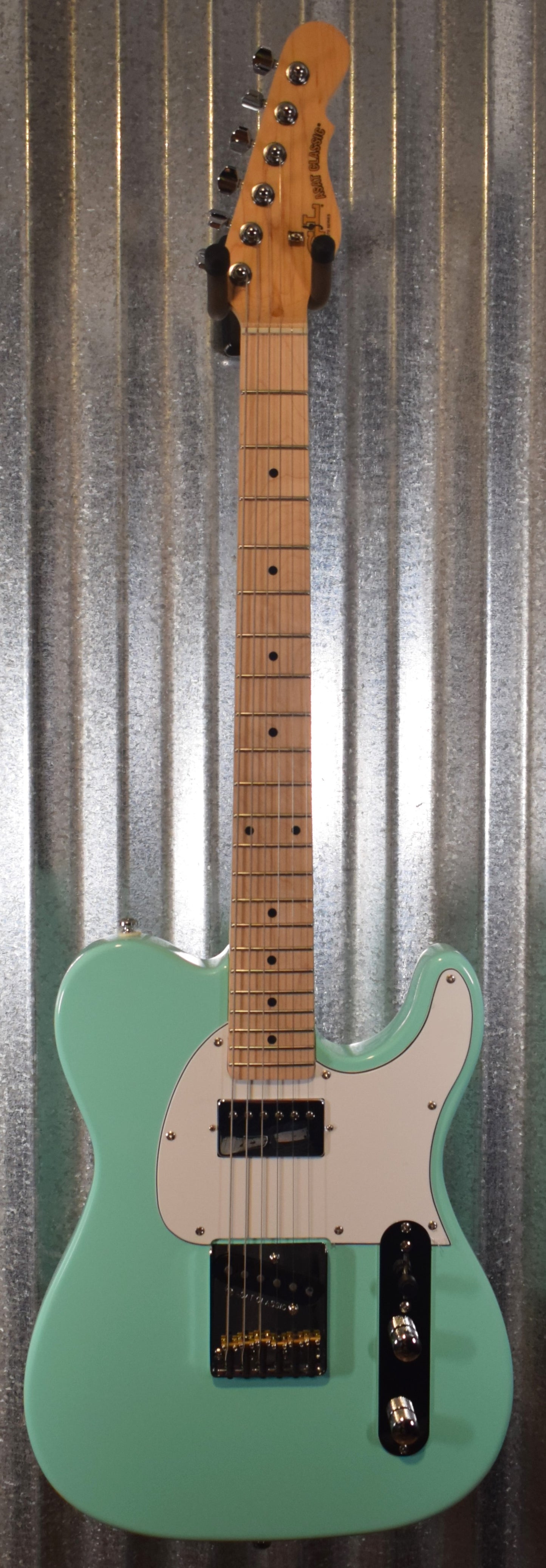 G&L Tribute ASAT Classic Bluesboy Limited Edition Seafoam Green Guitar Used #2043