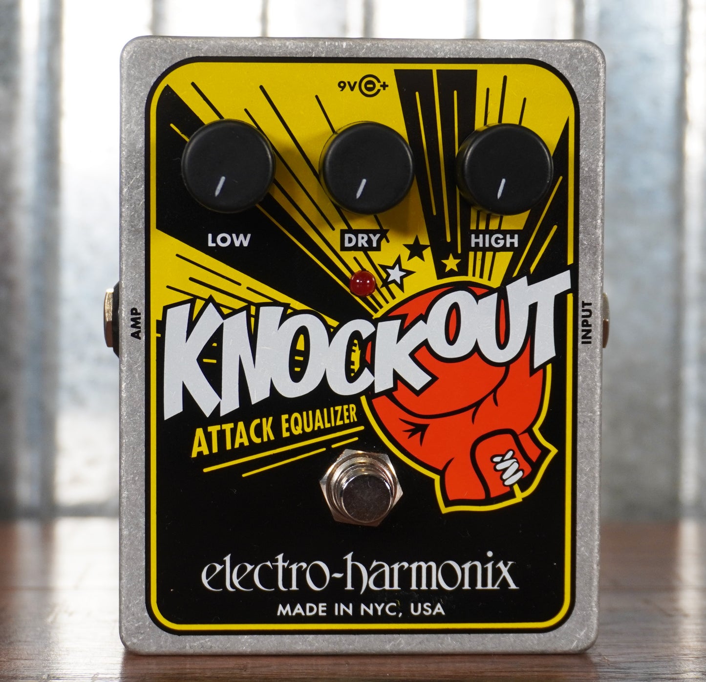 Electro-Harmonix EHX Knockout Attack Equalizer Guitar Effect Pedal