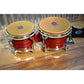 LP Latin Percussion Generation II Traditional Rim Bongos Wine Red LP201A-2RW