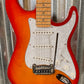 G&L USA Custom Legacy Cherryburst Birdseye Guitar & Hardshell Case #0343 Used