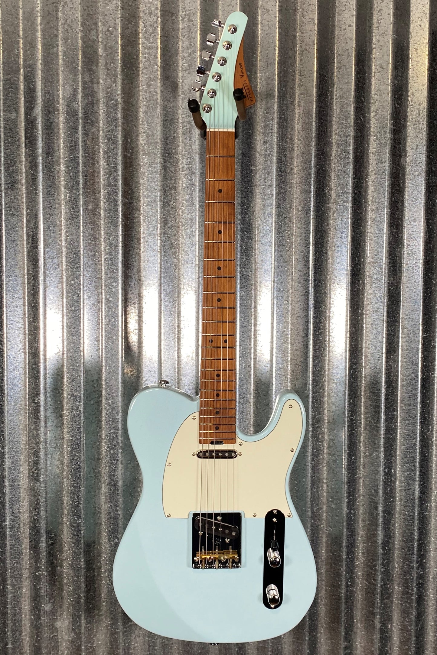 Musi Virgo Classic Telecaster Baby Blue Guitar #5114 Used