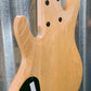 ESP LTD RB-1005 Spalted Maple Natural Satin Duncan 5 String Bass LRB1005SMNS #0880
