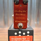 One Control BJF Strawberry Red Overdrive Guitar Effect Pedal