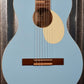 Ortega RGA-SKY Gaucho Nylon String Parlor Guitar Sky Blue Guitar & Bag #0094