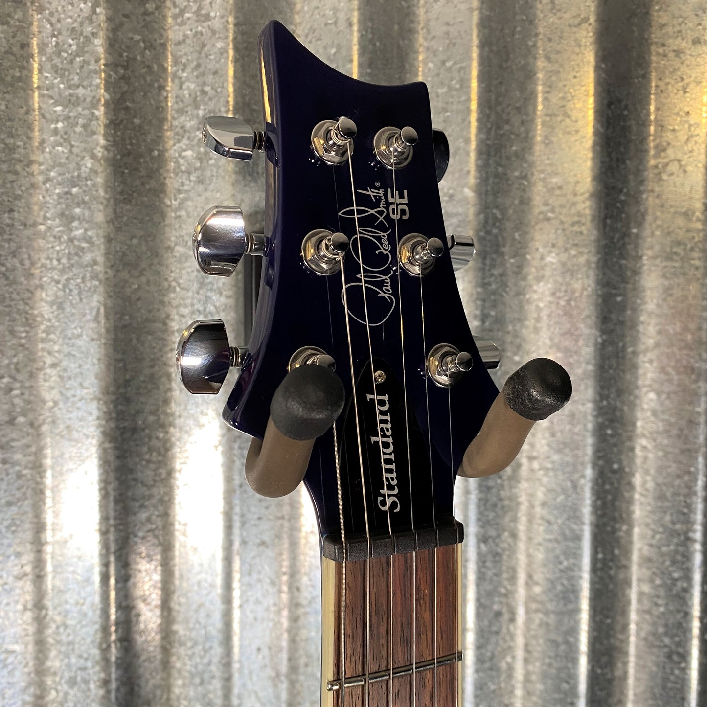 PRS Paul Reed Smith SE Standard 24-08 Translucent Blue Guitar & Bag #7089