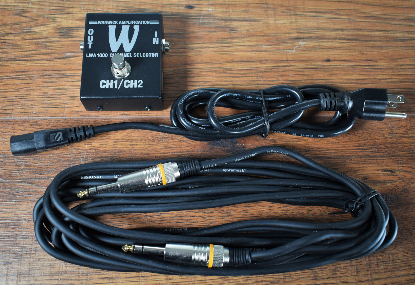 Warwick LWA1000 Two Channel 1000 Watt Bass Amplifier Head Black