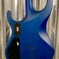 Washburn Parallax M200 Flame Trans Blue Matte Guitar & Case PXM200AFTBLM #0060