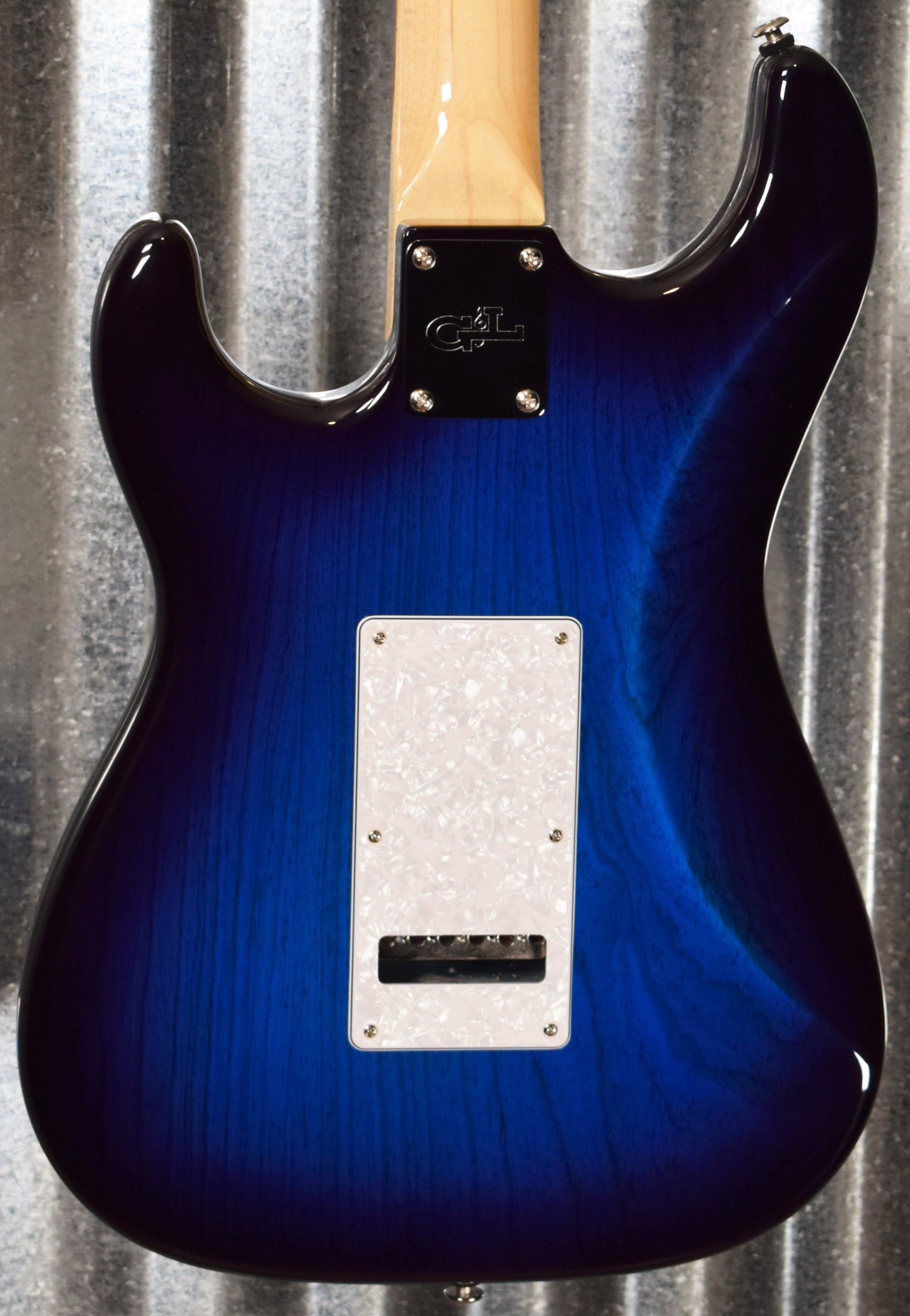 G&L USA Fullerton Deluxe S-500 Blueburst Guitar & Case S500 #5054