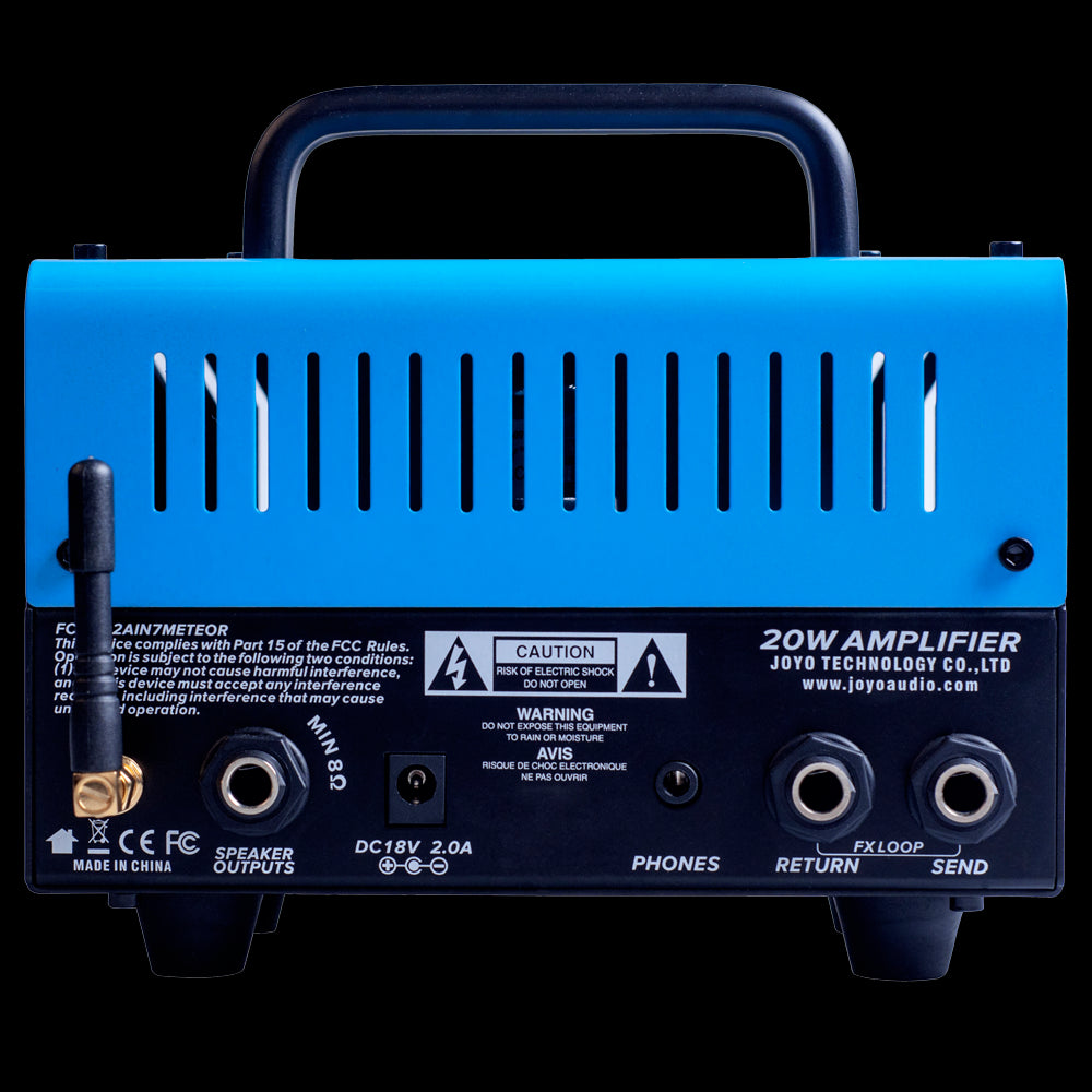 Joyo Bantamp Bluejay Mini 20 Watt Hybrid Tube Bluetooth Guitar Amplifier Head