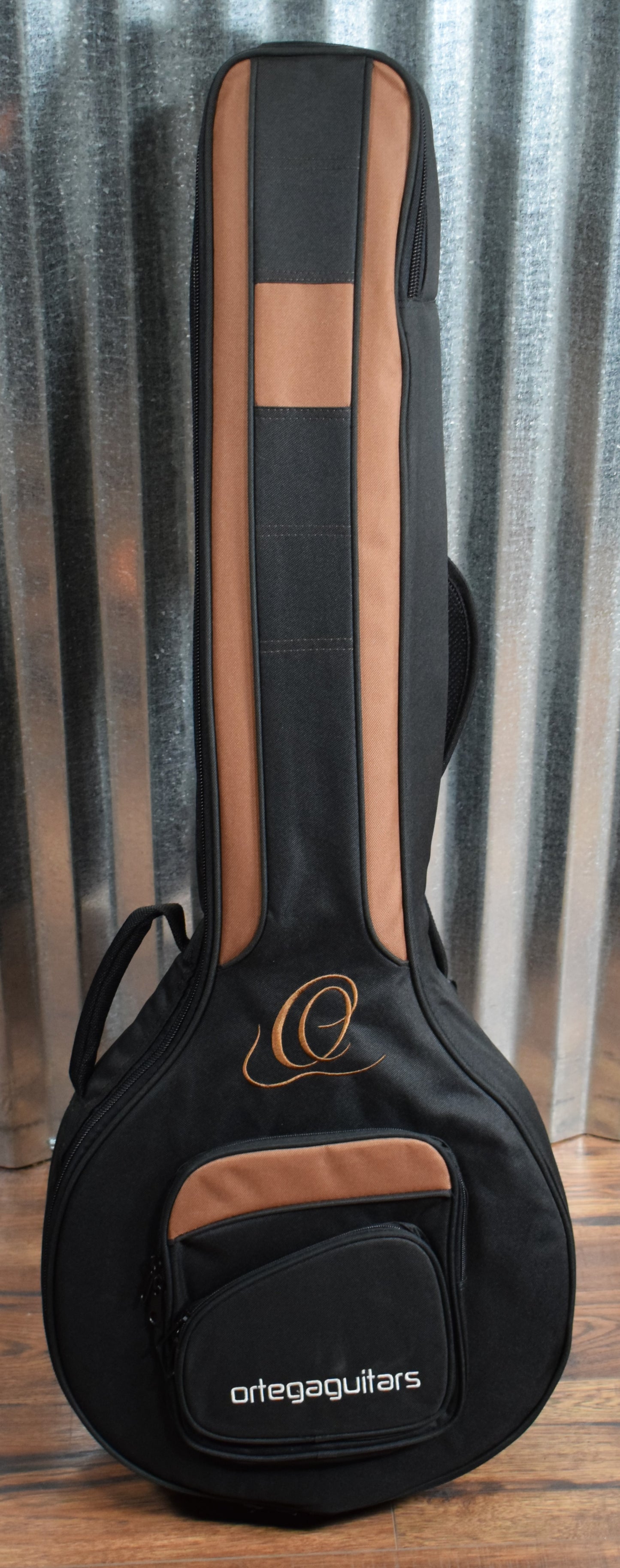 Ortega Guitars Falcon OBJ550WTE-SNT Satin Walnut 4 String Tenor Banjo & Bag #0006