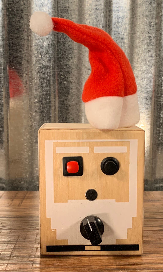 Brandnewnoise 8-Bit Santa Sound Sampler Recorder with Pitch Control Effect Box
