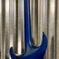 Washburn Parallax M200 Flame Trans Blue Matte Guitar & Case PXM200AFTBLM #0060