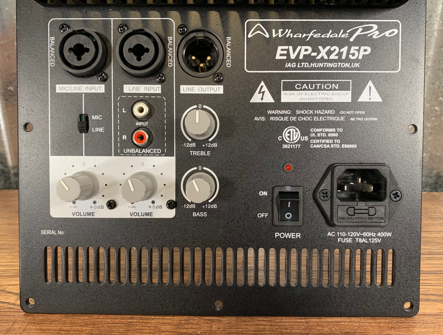 Wharfedale Pro Amplifier Module EVP-X215P # ZC-38402-02R