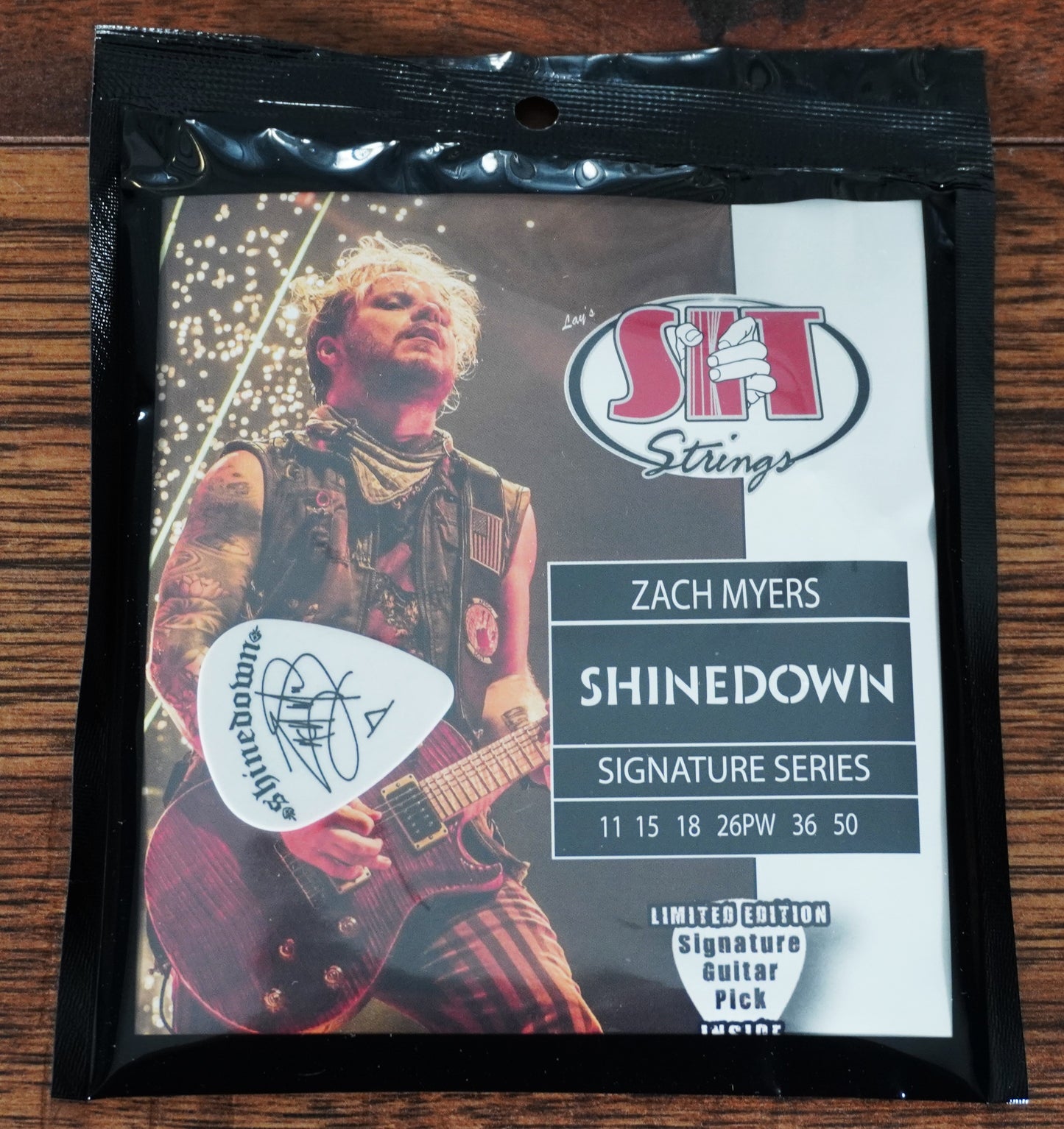 SIT Strings SS-S1150ZM Zach Myers Signature Series Power Wound Electric Guitar String Set 3 Pack