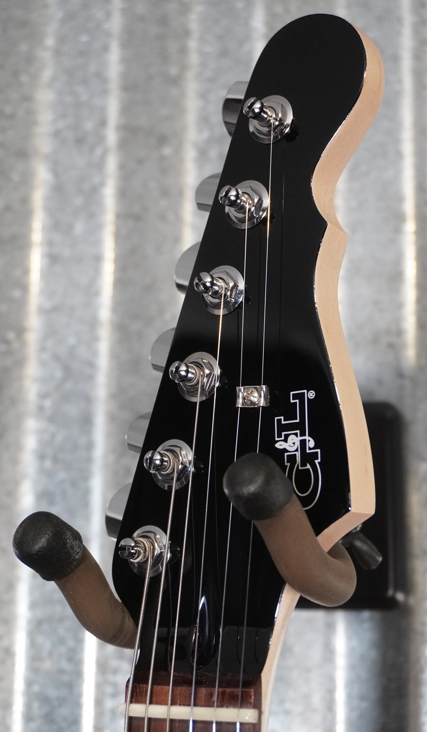 G&L USA Comanche Jet Black Rosewood Satin Neck Guitar & Case #6187
