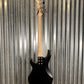 G&L USA Kiloton 5 Jet Black Frost 5 String Bass Rosewood Satin Neck & Case #7001 NOS
