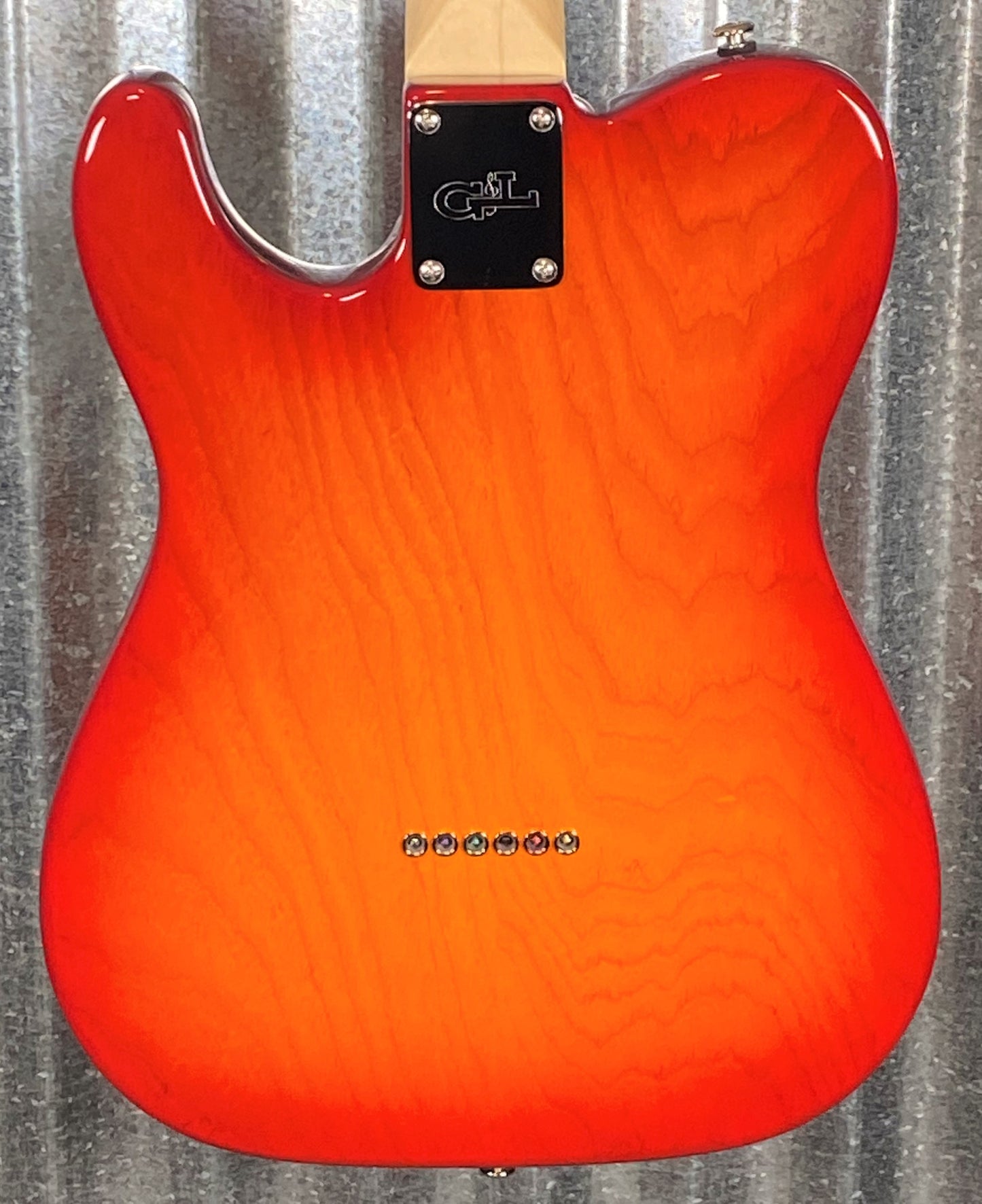 G&L USA ASAT Classic S Cherryburst Guitar & Case #7171
