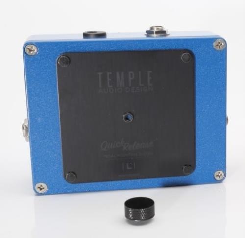Temple Audio Design 3 Pack Pedalboard Large Effect Pedal Quick Release TQR-L