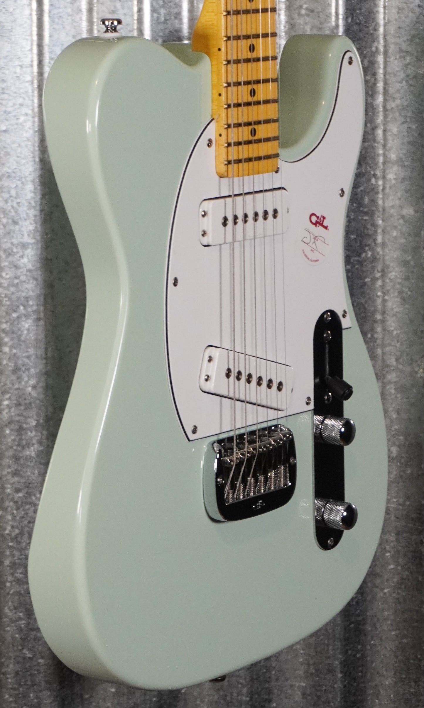 G&L Tribute ASAT Special Poplar Surf Green Guitar #2507