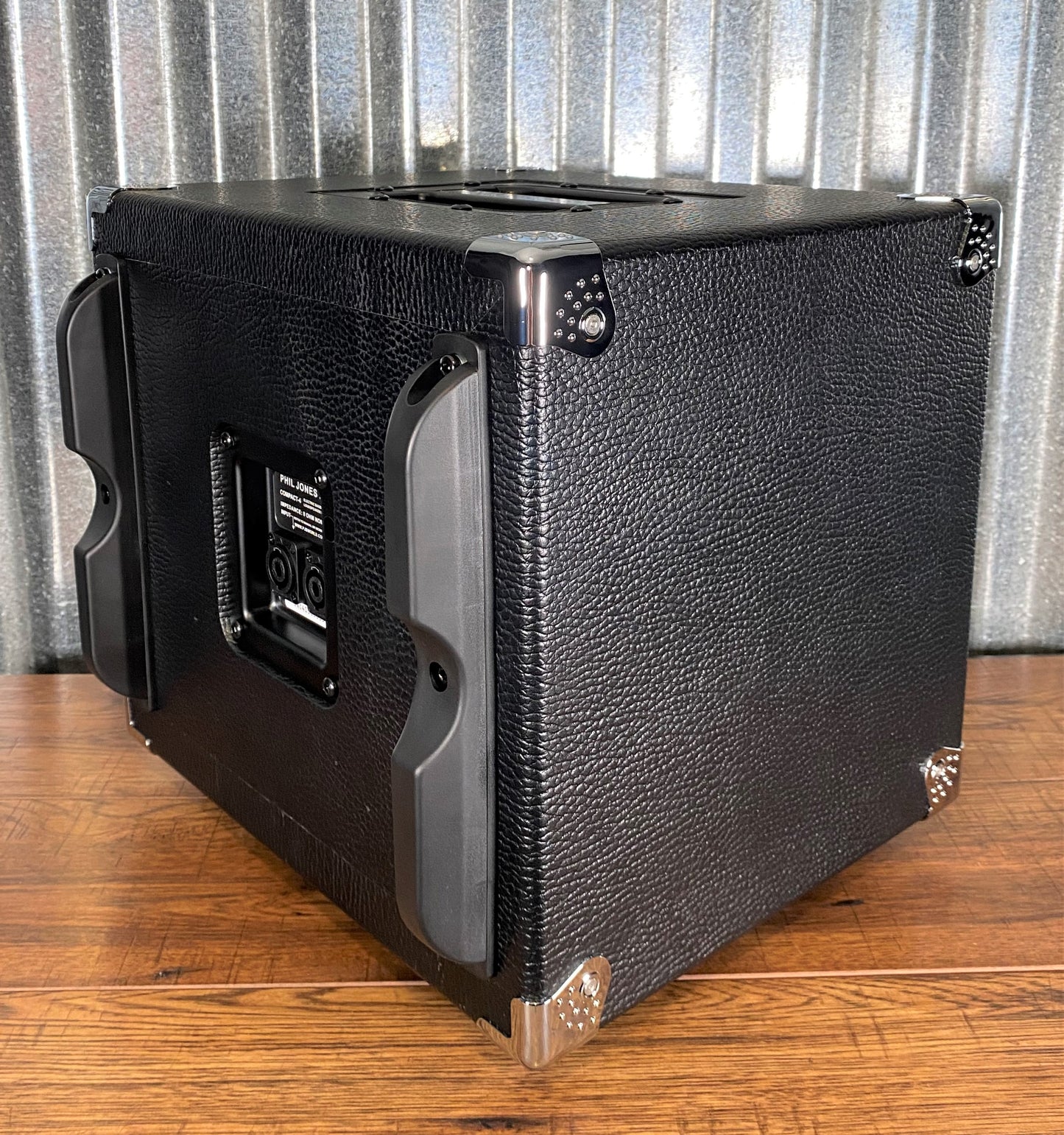 Phil Jones Bass C4 Piranha Compact 4 400 Watt 4 x 5" Bass Extension Speaker Cabinet 8 Ohm Black