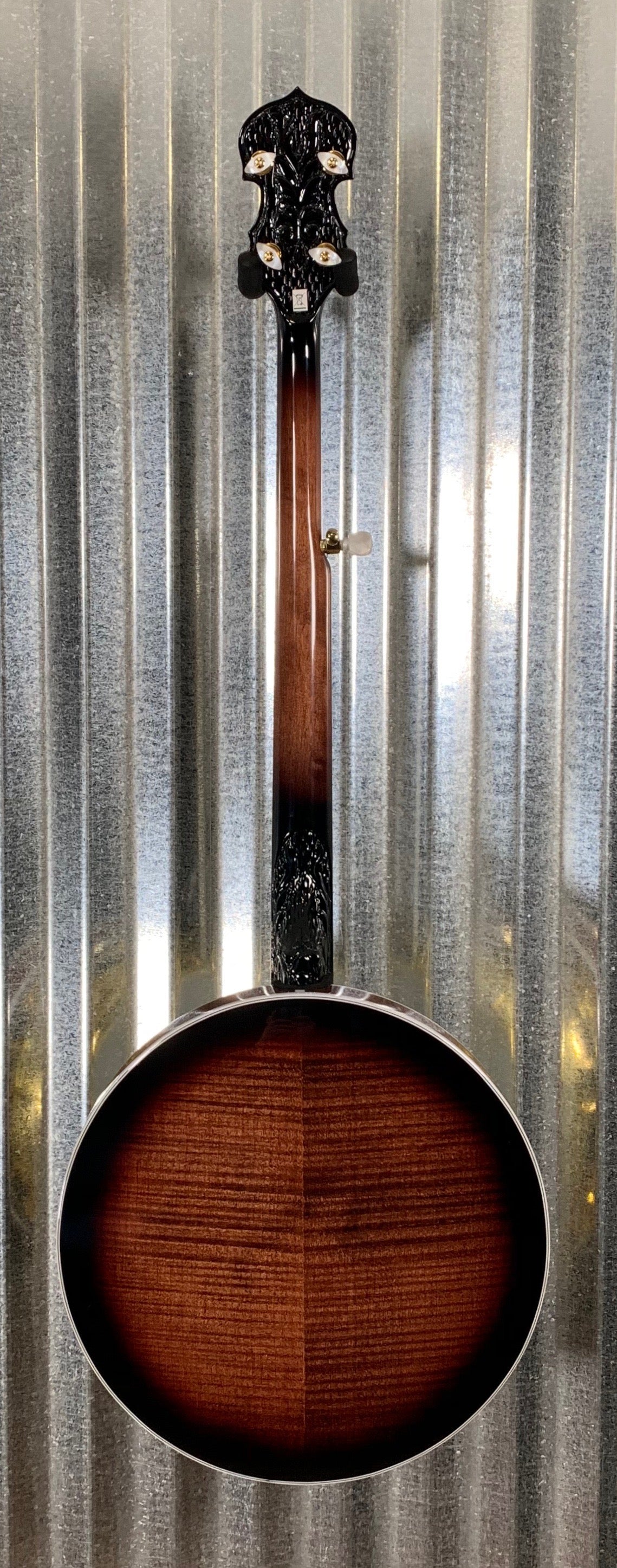 Washburn B17 Professional Bell Brass Tone Ring Tobacco Sunburst Banjo & Case #0626