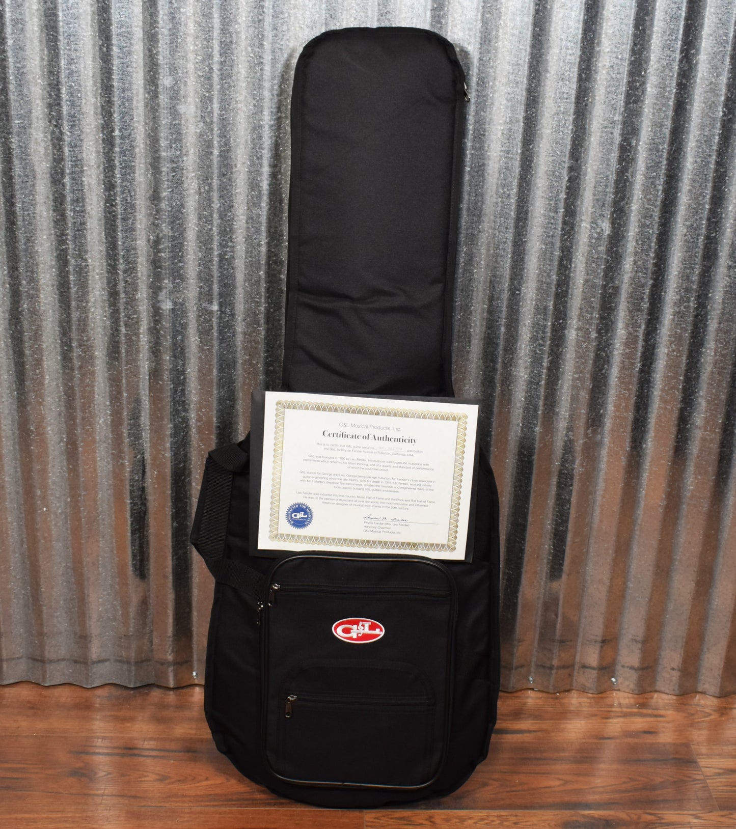 G&L USA SC-2 Himalayan Blue Guitar & Bag SC2 #6009