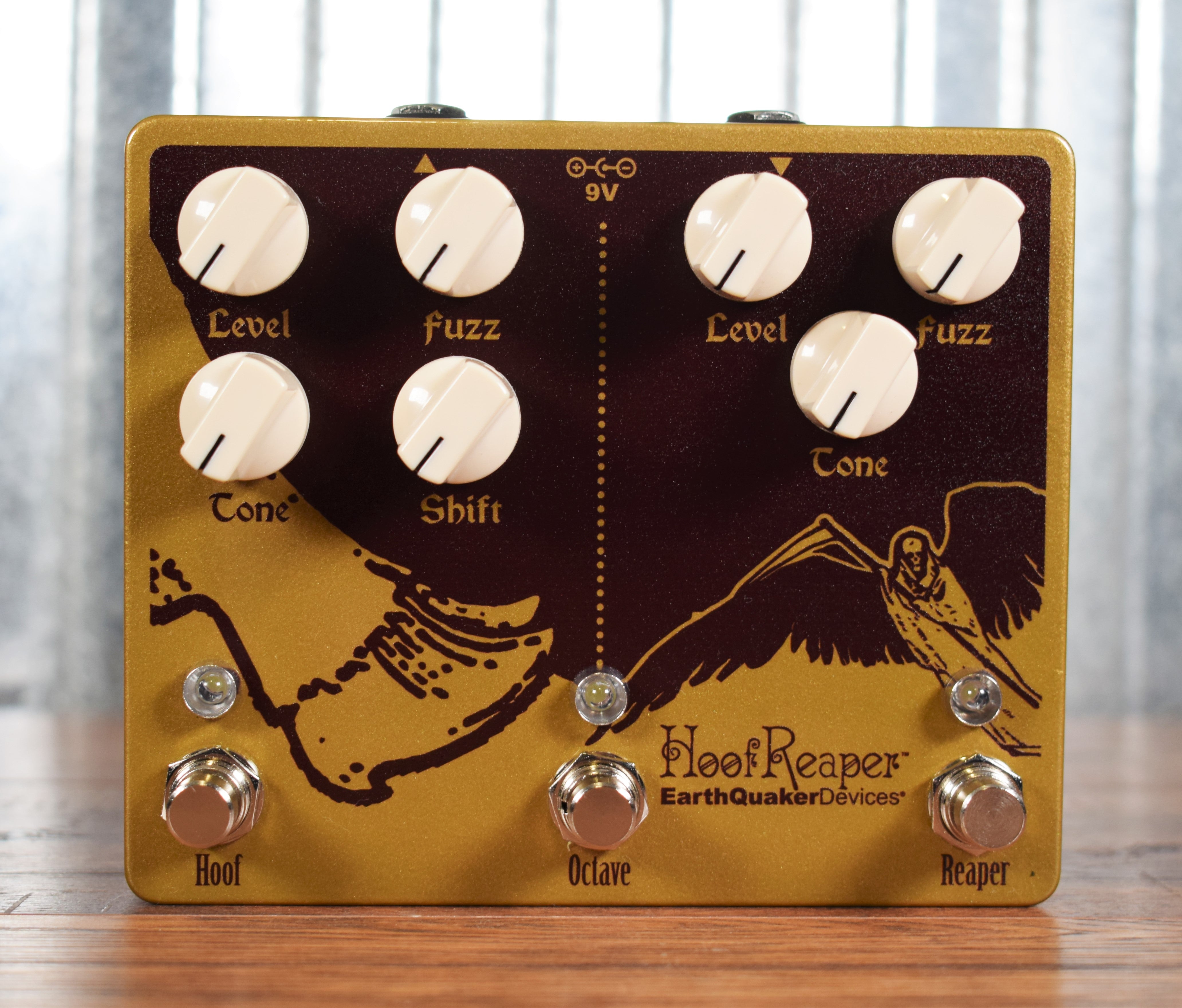 Earthquaker Devices EQD Hoof Reaper Dual Fuzz V2 Guitar Effect