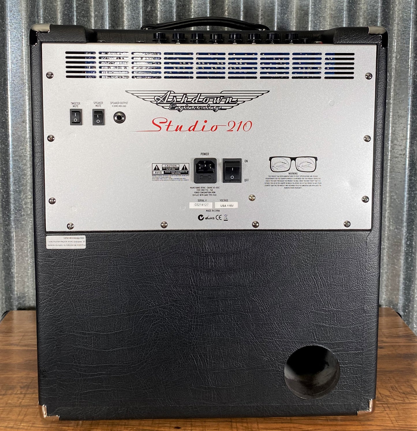 Ashdown STUDIO210 300 Watt 2x10 NEO Superlight Bass Combo Amplifier Used