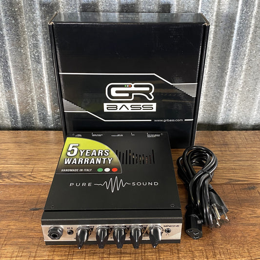GR Bass MINI One 350 Watt Ultra Compact Bass Amplifier Head Black