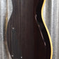 Hamer Archtop Flame Trans Black Double Cut Guitar SATF-TBK #0208