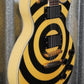 Epiphone 2004 Les Paul Custom Zakk Wylde Signature Antique Ivory Bullseye Guitar & Bag #2423 Used
